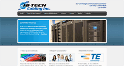Desktop Screenshot of hi-techcabling.com
